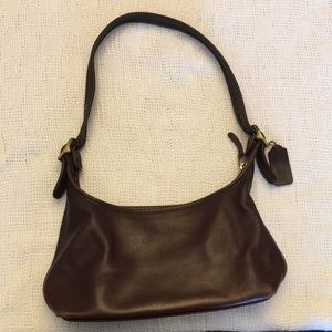 Coach Brown Leather Hobo Bag